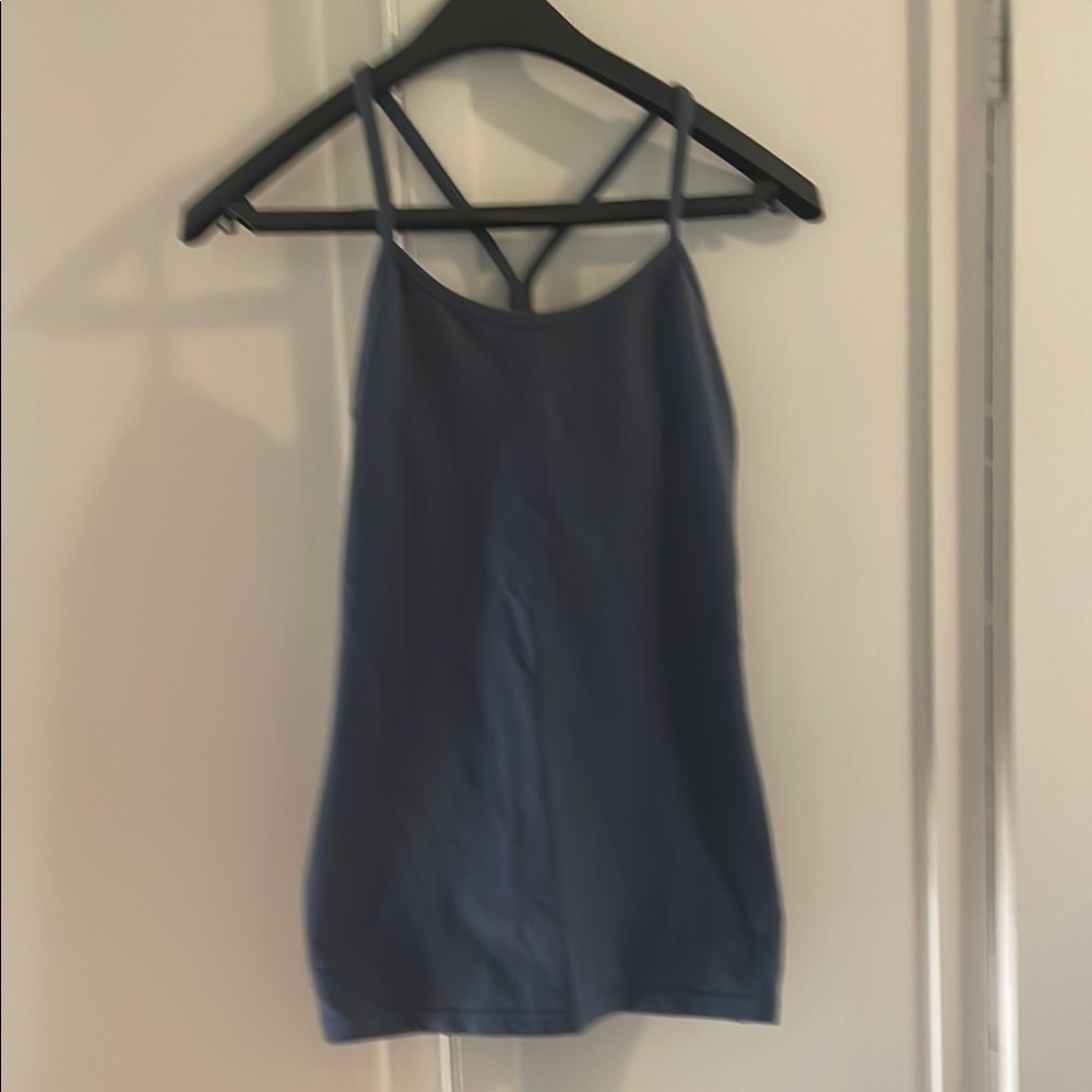 Lululemon Athletica Blue Fitted Camisole